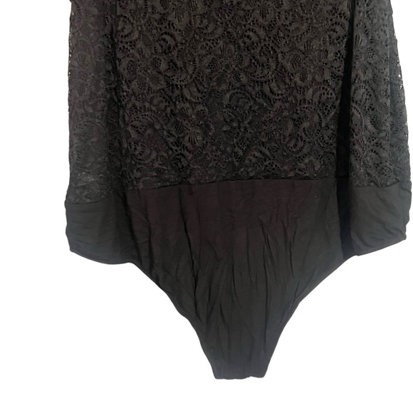 Torrid Black Lace Bodysuit 5x - Picture 7 of 15